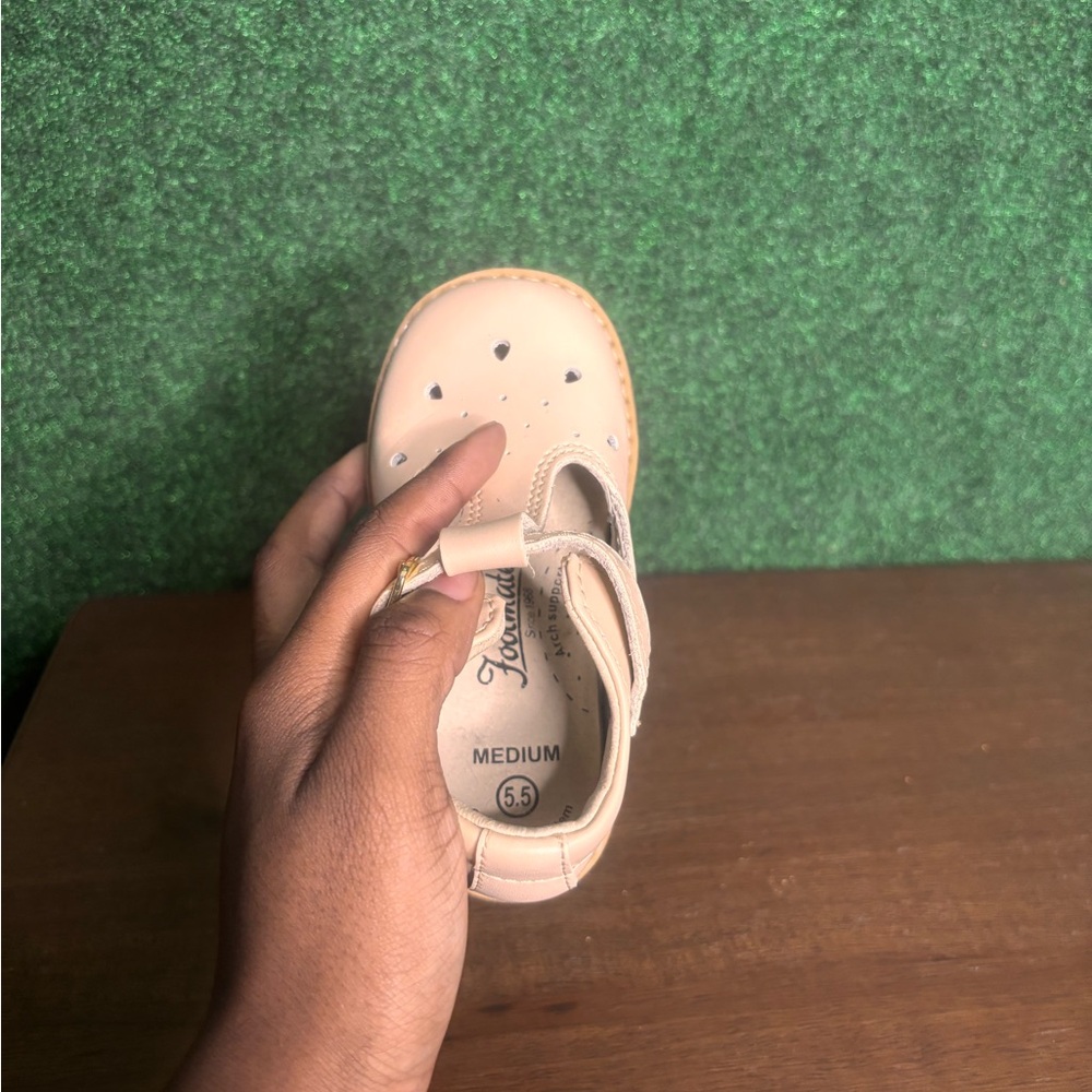 Kids Beige Shoes